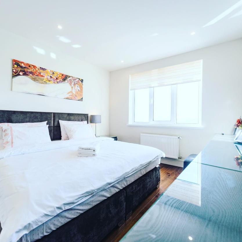 Роскошная 3К Квартира 125М2. 22 Этаж. Набережная. Дрим Таун. Kyjev Exteriér fotografie